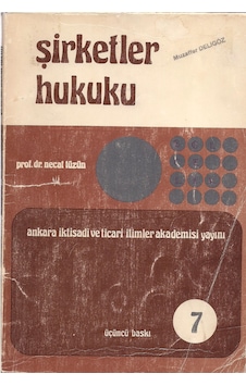 Şirketler Hukuku - Necat Tüzün Şirketler Hukuku - Necat Tüzün