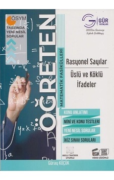 Rasyonel Sayılar Üslü Ve Köklü Sayılar Gür Yayınları Rasyonel Sayılar Üslü Ve Köklü Sayılar Gür Yayınları