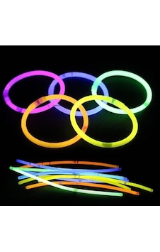Fosforlu Neon Glow Stick Led Bileklik - Çubuk 100'lü Paket Genel Fosforlu Neon Glow Stick Led Bileklik - Çubuk 100'lü Paket Genel