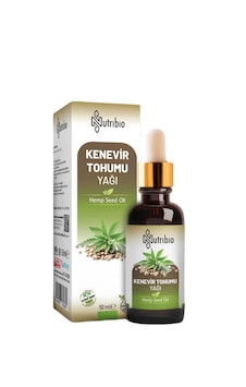 Nutribio Kenevir Tohumu Yağı Soğuk Sıkım 50ml 50 ML Nutribio Kenevir Tohumu Yağı Soğuk Sıkım 50ml 50 ML