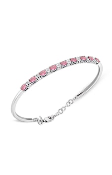 2.10 Pırlantalı Oval Turmalin Bilezik