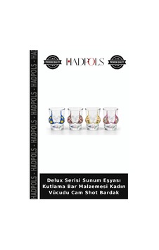Delux Serisi Sunum Eşyası Kutlama Bar Malzemesi Kadın Vücudu Cam Shot Bardak Delux Serisi Sunum Eşyası Kutlama Bar Malzemesi Kadın Vücudu Cam Shot Bardak