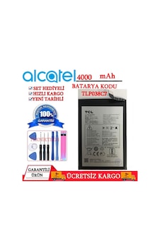 ALCATEL A3 2019 BATARYA TLP038C7 BATARYA PİL KODU YENİ TARİHLİ