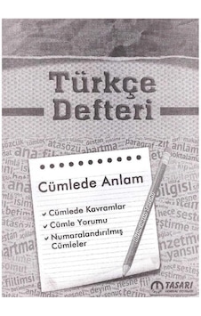 Türkçe Defteri Cümlede Anlam 2.El Türkçe Defteri Cümlede Anlam 2.El