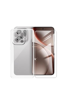 Teleplus Oppo Find X9 Kılıf Tpu Kamera Korumalı Silikon + Nano Ekran Koruyucu Şeffaf Teleplus Oppo Find X9 Kılıf Tpu Kamera Korumalı Silikon + Nano Ekran Koruyucu Şeffaf