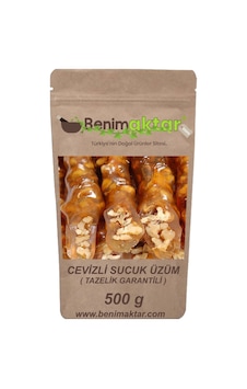 BenimAktar Cevizli Sucuk Üzüm 500 G BenimAktar Cevizli Sucuk Üzüm 500 G