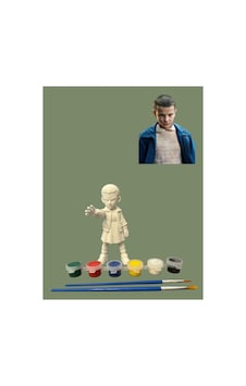 3d Stranger Things Eleven Figür Boyama Seti - Kendin Boya Hobi Ve Etkinlik Seti - Akrilik Boya + 2 Fırça 3d Stranger Things Eleven Figür Boyama Seti - Kendin Boya Hobi Ve Etkinlik Seti - Akrilik Boya + 2 Fırça