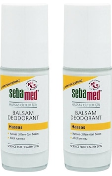 Sebamed Hassas Balsam Unisex Roll-On Deodorant 50 ML x 2 Sebamed Hassas Balsam Unisex Roll-On Deodorant 50 ML x 2