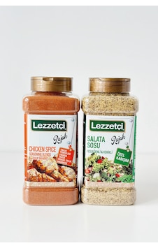 Lezzetçi Chicken Spice + Salata Sosu 2 x 600 G Lezzetçi Chicken Spice + Salata Sosu 2 x 600 G