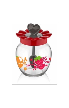 Frutta Kaşıklı Kavanoz 370 Cc Royaleks-c-00181 Kırmızı Frutta Kaşıklı Kavanoz 370 Cc Royaleks-c-00181 Kırmızı