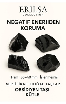 Sertifikalı Ham Siyah Obsidyen Taşı Kütle El Taşı Negatif Enerj Sertifikalı Ham Siyah Obsidyen Taşı Kütle El Taşı Negatif Enerj