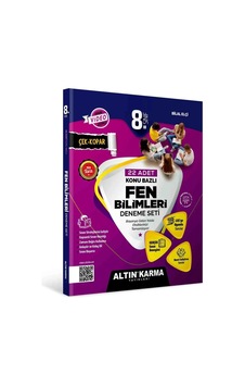 8.sınıf Fen Bilimleri Konu Bazlı 22 Deneme