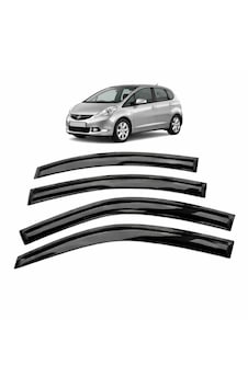 Honda Jazz 2008-2012 Slim Cam Rüzgarlığı 4 Parça Honda Jazz 2008-2012 Slim Cam Rüzgarlığı 4 Parça