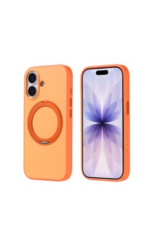 Apple Uyumlu iPhone 17 Kılıf M-safe Şarj Özellikli Açılabilen Halka Standlı Renkli Silikon Kapak Apple Uyumlu iPhone 17 Kılıf M-safe Şarj Özellikli Açılabilen Halka Standlı Renkli Silikon Kapak