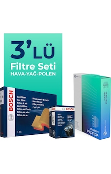 Bosch Suzuki Swift 1.2 Filtre Bakım Seti (2017-2023) 3 Lü Bosch Suzuki Swift 1.2 Filtre Bakım Seti (2017-2023) 3 Lü