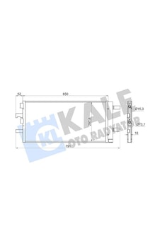 Kale 361280 Klima Radyatörü Bmw F40 F44 F45 F46 F48 F39 Mını Countryman F60 64539271207 - Kale 361280 Klima Radyatörü Bmw F40 F44 F45 F46 F48 F39 Mını Countryman F60 64539271207 -