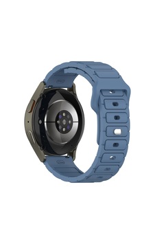 Gear S3 Omsy Krd-132 22mm Silikon Kordon Strap Kayış - Mavi Gear S3 Omsy Krd-132 22mm Silikon Kordon Strap Kayış - Mavi
