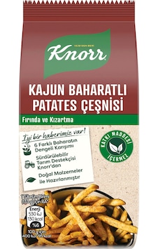 Knorr Kajun Baharatlı Patates Çeşnisi 4 Adet Acılı Ve Aromatik Lezzet, Pratik Sos Çeşnisi Knorr Kajun Baharatlı Patates Çeşnisi 4 Adet Acılı Ve Aromatik Lezzet, Pratik Sos Çeşnisi
