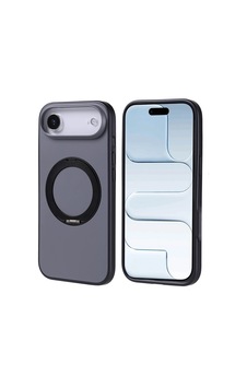 Apple Uyumlu iPhone 17 Air Kılıf M-safe Şarj Özellikli Standlı Zore Proton Silikon Kapak Apple Uyumlu iPhone 17 Air Kılıf M-safe Şarj Özellikli Standlı Zore Proton Silikon Kapak