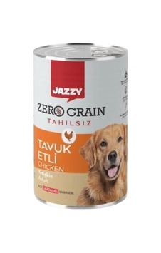 Jazzy Tavuk Etli Köpek Yetişkin Köpek Konservesi 380 Gr
