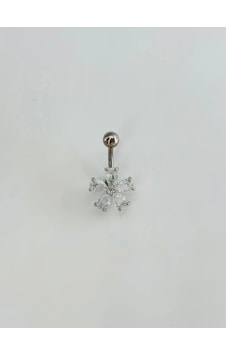 Çiçek Detaylı Göbek Piercing - Pg0133 Diğer Çiçek Detaylı Göbek Piercing - Pg0133 Diğer
