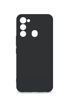 Tecno Spark 8c Kılıf Kamera Korumalı Silikon Rubber Arka Kapak Siyah Tecno Spark 8c Kılıf Kamera Korumalı Silikon Rubber Arka Kapak Siyah