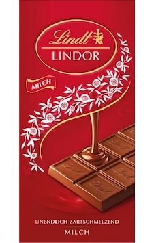 Lindt Lindor Vollmilch Tafel 100 G Lindt Lindor Vollmilch Tafel 100 G