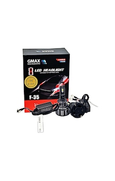 Gmax F35 X8 H3 Philips Canbus Uyumlu Led Far Seti 8 Çipli 3800L GLZ00309603