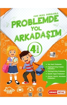 Kırmızı Beyaz 4. Sınıf Yeni Nesil Sorularla Probemde Yol Arkadaşım