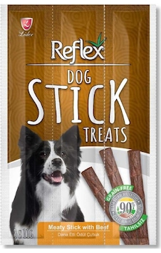 Reflex Stick Dana Etli Tahılsız Yetişkin Köpek Ödül Çubuğu 3 x 11 G