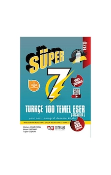 Nitelik Yayınları 7. Sınıf Süper Türkçe 100 Temel Eser Paragraf D Nitelik Yayınları 7. Sınıf Süper Türkçe 100 Temel Eser Paragraf D