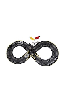 Drive 2 Mercedes Arabalı Slot Yarış Pisti Seti 232 Cm Siyah