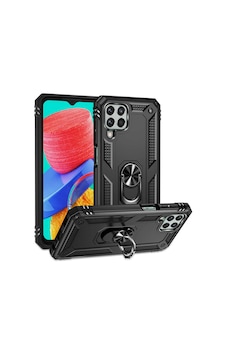 Adige Samsung Galaxy Uyumlu M33 Kılıf Vega Yüzüklü Standlı Darbe Korumalı Adige Samsung Galaxy Uyumlu M33 Kılıf Vega Yüzüklü Standlı Darbe Korumalı