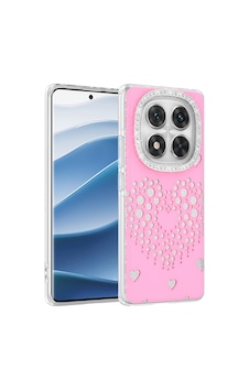 Maks Technology Redmi Note 14 Pro 4g Kılıf Damla Taşlı Mkst Rivas Sert Pc Kapak - Pembe Maks Technology Redmi Note 14 Pro 4g Kılıf Damla Taşlı Mkst Rivas Sert Pc Kapak - Pembe