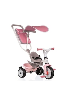 Smoby 3 Tekerlekli Çocuk Bisikleti 3'ü1 Arada Set - Pembe 741401 Smoby 3 Tekerlekli Çocuk Bisikleti 3'ü1 Arada Set - Pembe 741401