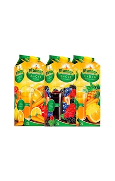 Pfanner 3'lü Vitamin Paketi Meyve Suyu 3 x 2 L Pfanner 3'lü Vitamin Paketi Meyve Suyu 3 x 2 L