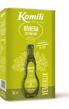 Komili Riviera Zeytinyağı Teneke 3 L