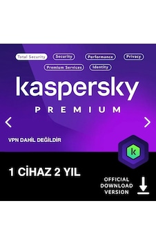 Kaspersky Premium 1 Cihaz 2 Yıl Vpn Dahıl Değildir Kaspersky Premium 1 Cihaz 2 Yıl Vpn Dahıl Değildir