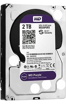 WD Purple WD20PURZ 2 TB 3.5" 64 MB SATA 3 HDD