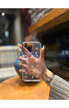 İphone 14 Pro Max Uyumlu Kiraz Desenli Darbeye Karşı Dayanıklı Kılıf Plastıc Cover Kırmızı İphone 14 Pro Max Uyumlu Kiraz Desenli Darbeye Karşı Dayanıklı Kılıf Plastıc Cover Kırmızı