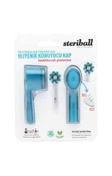 Sterıball Hijyenik Diş Fırçası Kabı 2 Li Mavi