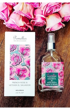 Pomellos 80 Derece French Rose & Vetiver El Salvador Kolonyası Sprey Cam Şişe 150 ML Pomellos 80 Derece French Rose & Vetiver El Salvador Kolonyası Sprey Cam Şişe 150 ML