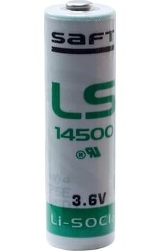 Saft 3.6 V Uzun 14500 Lityum Pil Terazi Pili