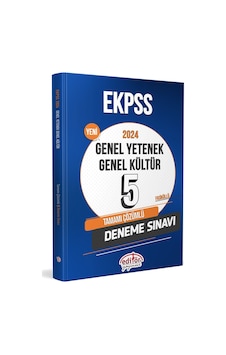 Editör 2024 Ekpss Tamamı Çözümlü 5 Deneme Sınavı Editör Yayınları Editör 2024 Ekpss Tamamı Çözümlü 5 Deneme Sınavı Editör Yayınları