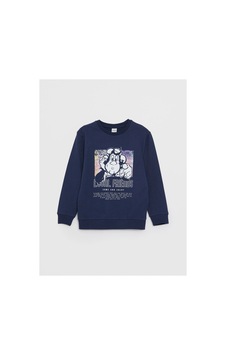 LC Waikiki Bisiklet Yaka Nostaljik Maymun Baskılı Uzun Kollu Erkek Çocuk Sweatshirt NAVY LC Waikiki Bisiklet Yaka Nostaljik Maymun Baskılı Uzun Kollu Erkek Çocuk Sweatshirt NAVY