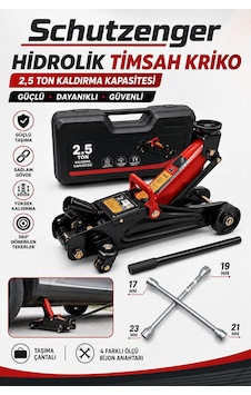 Timsah Kriko Ve Bijon Sökme Anahtarı Araç Kaldırma Krikosu Çelik Teker Taşıma Çantalı 2.5 Tona Kadar Timsah Kriko Ve Bijon Sökme Anahtarı Araç Kaldırma Krikosu Çelik Teker Taşıma Çantalı 2.5 Tona Kadar
