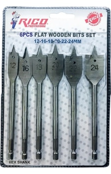 Rico 6 Parça Hex Yaprak Matkap Ucu Takımı Rc1299 Rico 6 Parça Hex Yaprak Matkap Ucu Takımı Rc1299