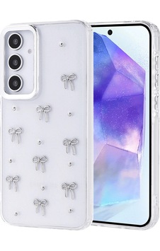 Samsung Uyumlu Galaxy A35 Kılıf Airbag Tasarımlı Simli Şeffaf Zore Kutup Kapak Fiyonk Samsung Uyumlu Galaxy A35 Kılıf Airbag Tasarımlı Simli Şeffaf Zore Kutup Kapak Fiyonk