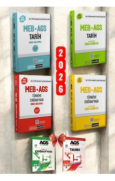 2026 - Ags Tarih Ve Türkiye Coğrafyası Konu Anlatımı Ve Soru Bankası