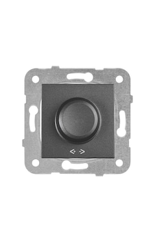 Viko Novella/trenda Füme Pro Dimmer Rl 20 500w Mekanizma Ve Düğme/kapak Sku: Smg8690010125828